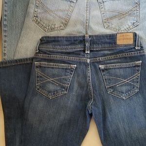 Girls Aeropostle Jean's, size 00 ( price is for 2)